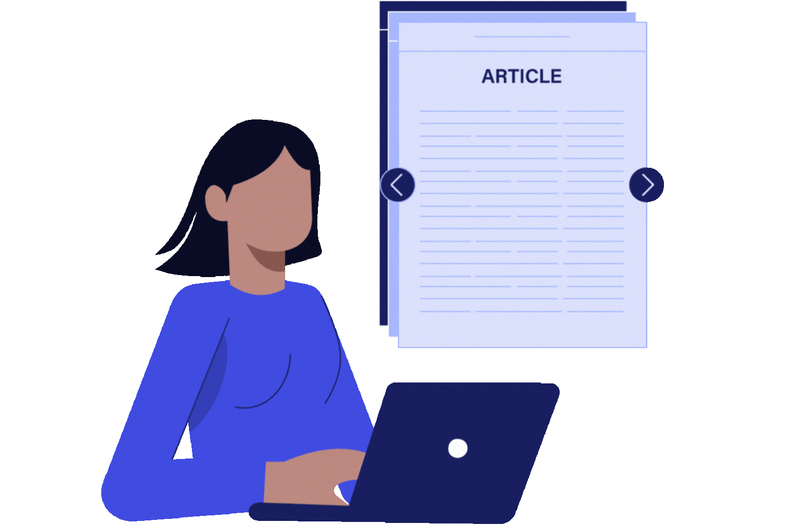 girl typing on keyboard gif